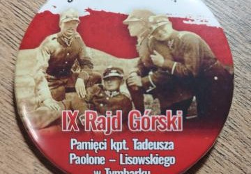 IX Rajd Górski Pamięci kpt. Tadeusza Paolone